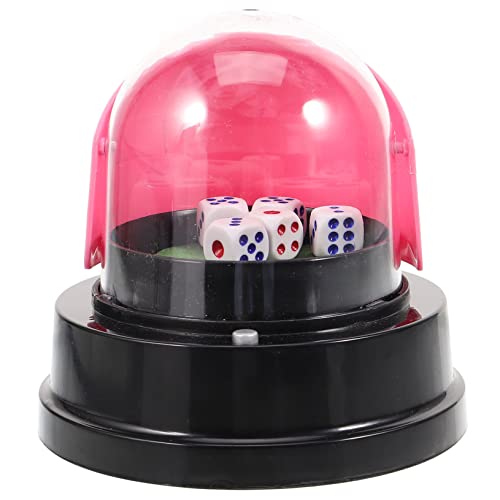 Toddmomy Elektrischer Würfelbecher mit Würfeln Robuster Kunststoff Dicker Dice Shaker mit Basis Batteriebetrieben für Bar Ktv Party und Familienspiele Einfache Bedienung Zufällige Farbe Toddmomy Elektrischer Würfelbecher mit Würfeln Robuster Kunststoff Dicker Dice Shaker mit Basis Batteriebetrieben für Bar Ktv Party und Familienspiele Einfache Bedienung Zufällige Farbe von Toddmomy