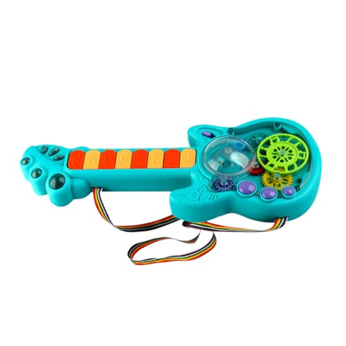 Toddmomy Elektronische Gitarre mit Licht und Sound Stabiles Design Edukatives Musikinstrument für Anfänger für Jungen und Mädchen Farblich Sortiert ohne Batterie Zufällige Zufällige Farbe Toddmomy Elektronische Gitarre mit Licht und Sound Stabiles Design Edukatives Musikinstrument für Anfänger für Jungen und Mädchen Farblich Sortiert ohne Batterie Zufällige Zufällige Farbe von Toddmomy