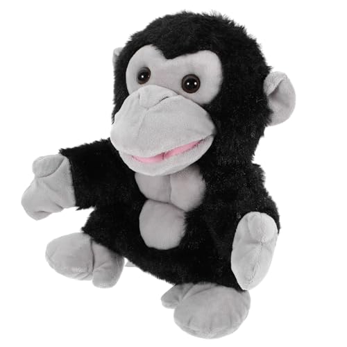 Toddmomy Gorilla Handpuppe Plüsch Tierhandpuppe Kreatives Kinderspielzeug Interaktives Lernspielzeug Feinmotorik Eltern Junge Mädchen Spiel Toddmomy Gorilla Handpuppe Plüsch Tierhandpuppe Kreatives Kinderspielzeug Interaktives Lernspielzeug Feinmotorik Eltern Junge Mädchen Spiel von Toddmomy