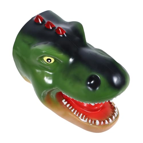Toddmomy Handpuppe Dinosaurier aus Weichem Gummi Grüner Tyrannosaurus Kindersicheres Handpuppenspielzeug für Geschichten Erzählen Fördert Motorik und Koordination Toddmomy Handpuppe Dinosaurier aus Weichem Gummi Grüner Tyrannosaurus Kindersicheres Handpuppenspielzeug für Geschichten Erzählen Fördert Motorik und Koordination von Toddmomy
