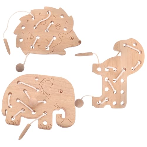 Toddmomy Holz Fädelspielzeug für Kleinkinder mit Abgerundeten Kanten Motorische Lernaktivität Hand Auge koordination und Logischem Denken Montessori Ab Jahr Toddmomy Holz Fädelspielzeug für Kleinkinder mit Abgerundeten Kanten Motorische Lernaktivität Hand Auge koordination und Logischem Denken Montessori Ab Jahr von Toddmomy