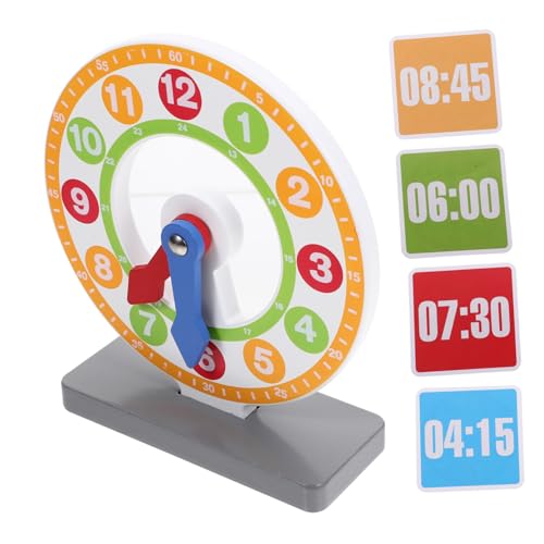 Toddmomy Holz Lernuhr Buntes Design Lernspielzeug Lernen Uhr Zahlen Farben Fördert Kognitive Entwicklung Robust Pädagogisch Frühe Bildung Modell Toddmomy Holz Lernuhr Buntes Design Lernspielzeug Lernen Uhr Zahlen Farben Fördert Kognitive Entwicklung Robust Pädagogisch Frühe Bildung Modell von Toddmomy