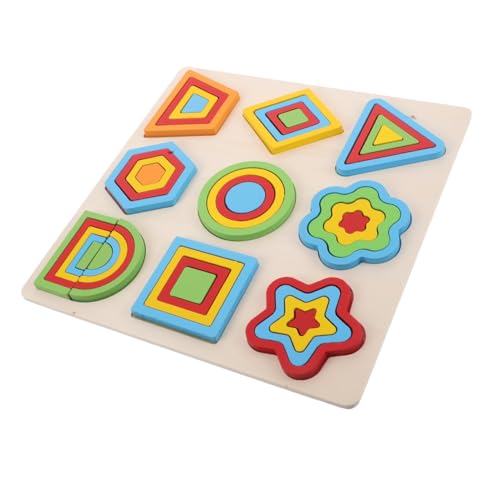 Toddmomy Holz Montessori Formenpuzzle für Kleinkinder Interaktives Geometrisches Lernspielzeug mit Bunten Formen Fördert Farb Formenerkennung Motorische Fähigkeiten und Teamspiel Sicher und Toddmomy Holz Montessori Formenpuzzle für Kleinkinder Interaktives Geometrisches Lernspielzeug mit Bunten Formen Fördert Farb Formenerkennung Motorische Fähigkeiten und Teamspiel Sicher und von Toddmomy