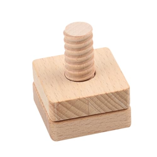 Toddmomy Holz Schraubbaukasten Montessori Lernspielzeug für Ab Jahren Motorische Handgefertigt Sicher Lackiertes Holzspielzeug zur Frühkindlichen Entwicklung Toddmomy Holz Schraubbaukasten Montessori Lernspielzeug für Ab Jahren Motorische Handgefertigt Sicher Lackiertes Holzspielzeug zur Frühkindlichen Entwicklung von Toddmomy