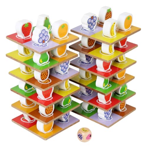 Toddmomy Holz Stapelspielzeug Balancespiel Motorikspielzeug Sicher Für Jungen Mädchen Ab Jahren Pädagogisches Geschicklichkeitsspiel Toddmomy Holz Stapelspielzeug Balancespiel Motorikspielzeug Sicher Für Jungen Mädchen Ab Jahren Pädagogisches Geschicklichkeitsspiel von Toddmomy