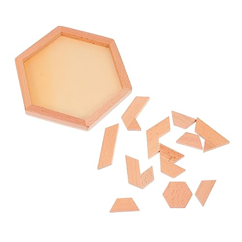 Toddmomy Holz Tangram Puzzle Spielset für Ab Jahren Pädagogisches Montessori Lernspielzeug Motorische Fähigkeiten Fördernd Langlebiges DIY Denkspiel aus Buchenholz Teiliges Toddmomy Holz Tangram Puzzle Spielset für Ab Jahren Pädagogisches Montessori Lernspielzeug Motorische Fähigkeiten Fördernd Langlebiges DIY Denkspiel aus Buchenholz Teiliges von Toddmomy