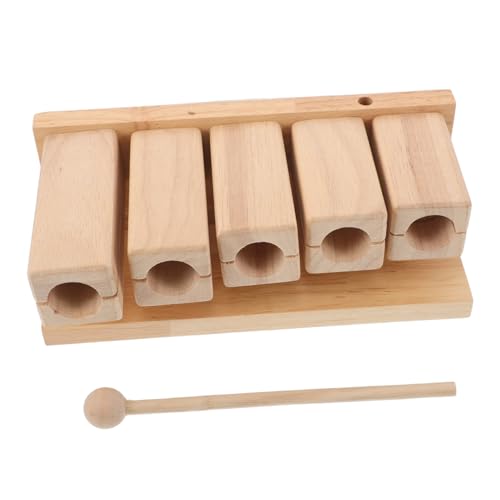 Toddmomy Holz-rhythmusblock Töne mit Schlägel Schlaginstrument Holzpercussion Leicht und Sicher für Vorschule und Kleinkinder Lernspielzeug Toddmomy Holz-rhythmusblock Töne mit Schlägel Schlaginstrument Holzpercussion Leicht und Sicher für Vorschule und Kleinkinder Lernspielzeug von Toddmomy