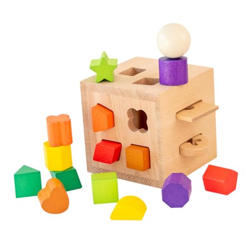 Toddmomy Holzpuzzle Aktivitätswürfel Montessori Lernspielzeug für Ab Jahren Geometrisches Formen Matching und Farberkennung Fördert Kreativität und Motorische Entwicklung Toddmomy Holzpuzzle Aktivitätswürfel Montessori Lernspielzeug für Ab Jahren Geometrisches Formen Matching und Farberkennung Fördert Kreativität und Motorische Entwicklung von Toddmomy