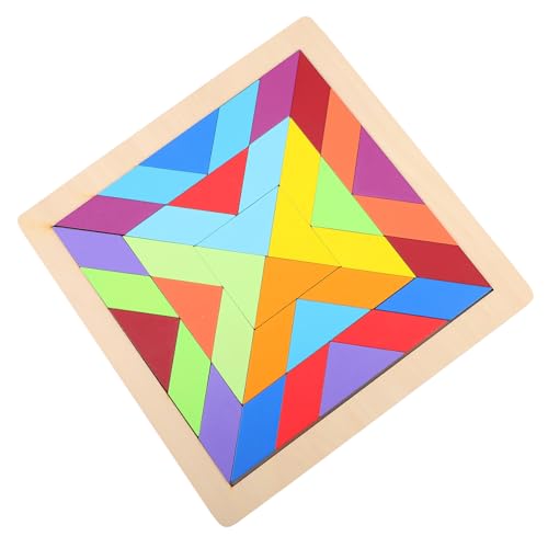 Toddmomy Holzpuzzle Bunte Geometrische Bausteine Pädagogisches Lernspielzeug Ab Jahren Kreative Denkspiele zur Frühkindlichen und Motorischen Entwicklung Toddmomy Holzpuzzle Bunte Geometrische Bausteine Pädagogisches Lernspielzeug Ab Jahren Kreative Denkspiele zur Frühkindlichen und Motorischen Entwicklung von Toddmomy