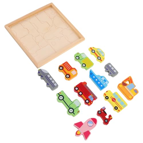 Toddmomy Holzpuzzle Fahrzeugset Montessori Steckpuzzle für Kleinkinder Kindergarten Motorikspielzeug Frühförderung Kreativität Familienzeit Toddmomy Holzpuzzle Fahrzeugset Montessori Steckpuzzle für Kleinkinder Kindergarten Motorikspielzeug Frühförderung Kreativität Familienzeit von Toddmomy