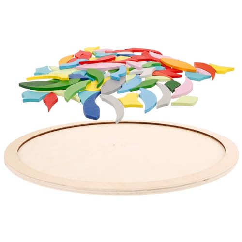 Toddmomy Holzpuzzle Mandala Regenbogen Puzzle Lernspielzeug für Mädchen und Jungen Kreativität Räumlichem Denken und Feinmotorik Pädagogisch und Spaßig Toddmomy Holzpuzzle Mandala Regenbogen Puzzle Lernspielzeug für Mädchen und Jungen Kreativität Räumlichem Denken und Feinmotorik Pädagogisch und Spaßig von Toddmomy