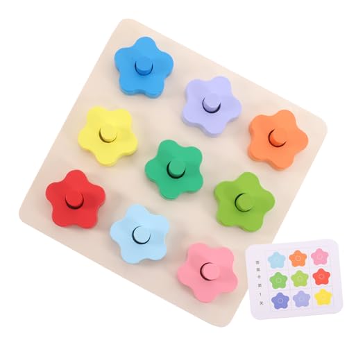 Toddmomy Holzspielzeug Farbensortierspielzeug Lernspielzeug für Kleinkinder Pädagogisches Steckspiel aus Leichtem Holz Feinmotorik Strategischem und Gedächtnisentwicklung Toddmomy Holzspielzeug Farbensortierspielzeug Lernspielzeug für Kleinkinder Pädagogisches Steckspiel aus Leichtem Holz Feinmotorik Strategischem und Gedächtnisentwicklung von Toddmomy