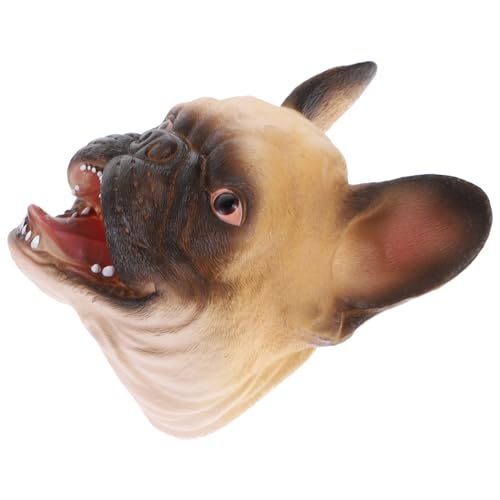 Toddmomy Hund Handpuppe Französische Bulldogge Handspiel Puppe Bunte Stofftier Rollenspiel für Vorschule und Geburtstag Geschenk Toddmomy Hund Handpuppe Französische Bulldogge Handspiel Puppe Bunte Stofftier Rollenspiel für Vorschule und Geburtstag Geschenk von Toddmomy