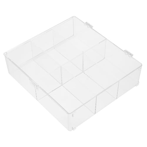 Toddmomy Kasten Aufbewahrungskartenbox Klares Kartenetui Karteikartenspeicher Fotokartenetui für Teile Storage Boxes aufbwahrungs-Box Foto-Organizer Postkarten Fall p.s von Toddmomy