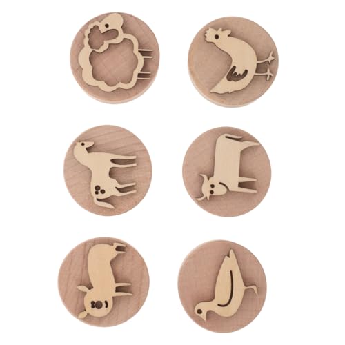 Toddmomy Kinderfarbgelder Briefmarkenspielzeug Tonspielzeug für Polymer-Ton-Stempel Lufttrockene Tonstempel Tierstempel Art Seal für die frühe Entwicklung Holz Khaki Toddmomy Kinderfarbgelder Briefmarkenspielzeug Tonspielzeug für Polymer-Ton-Stempel Lufttrockene Tonstempel Tierstempel Art Seal für die frühe Entwicklung Holz Khaki von Toddmomy