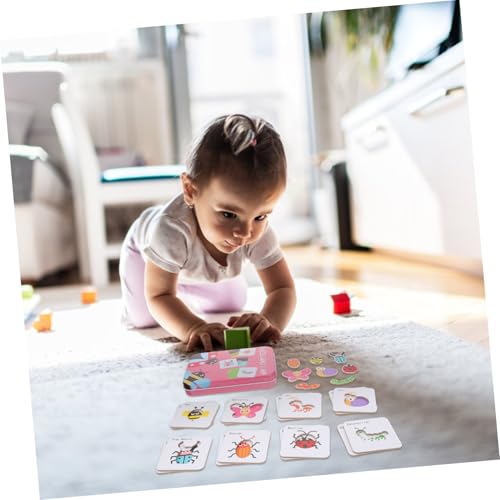 Toddmomy Kinderpuzzle Insekten Lernspielzeug aus Sicherem Material für Vorschulkinder Ab Jahren Interaktives Spiel Farben Worterkennung Toddmomy Kinderpuzzle Insekten Lernspielzeug aus Sicherem Material für Vorschulkinder Ab Jahren Interaktives Spiel Farben Worterkennung von Toddmomy