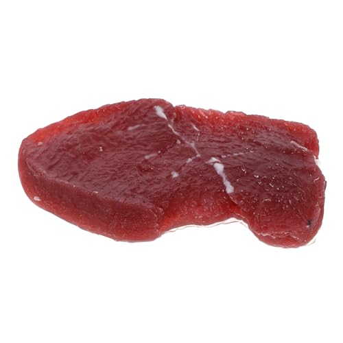 Toddmomy Lebensechtes Rindersteak Modell aus Kindgerechtes Küchenzubehör Realistisches Kochspielzeug Langlebige Simulation für Kinderküche Dekoratives Essensrequisit für Fotografie und Toddmomy Lebensechtes Rindersteak Modell aus Kindgerechtes Küchenzubehör Realistisches Kochspielzeug Langlebige Simulation für Kinderküche Dekoratives Essensrequisit für Fotografie und von Toddmomy