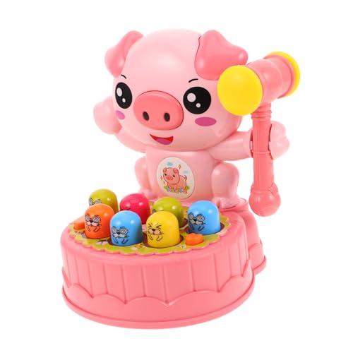 Toddmomy Lernspielzeug Hammer für Jahre Interaktives Whack A Pig Spiel Motorische und Koordination Bunte Cartoon-Designs für Jungen Mädchen Pädagogisches Geburtstagsgeschenk Toddmomy Lernspielzeug Hammer für Jahre Interaktives Whack A Pig Spiel Motorische und Koordination Bunte Cartoon-Designs für Jungen Mädchen Pädagogisches Geburtstagsgeschenk von Toddmomy