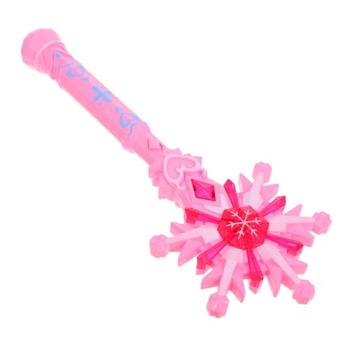 Toddmomy Leuchtender Schneeflocken zauberstab mit Drehendem LED licht Robustes Material Musikorientiert für Mädchen und Prinzessinnen für Geburtstage Halloween und Festliche Kostüme Toddmomy Leuchtender Schneeflocken zauberstab mit Drehendem LED licht Robustes Material Musikorientiert für Mädchen und Prinzessinnen für Geburtstage Halloween und Festliche Kostüme von Toddmomy