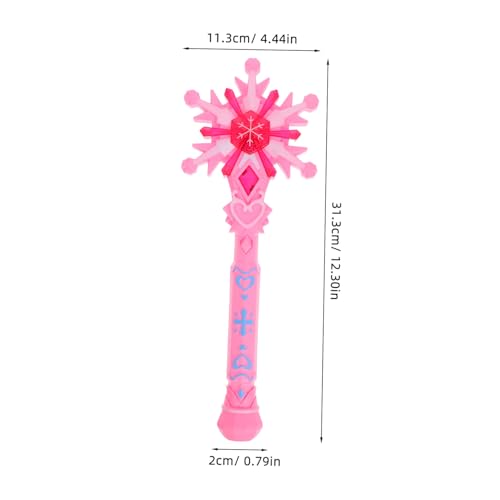 Toddmomy Leuchtender Schneeflocken zauberstab mit Drehender LED Funktion Glitzernder Feenstab für Kleinkinder Prinzessinnen kostümzubehör für Geburtstag Weihnachten Halloween und Festliche Toddmomy Leuchtender Schneeflocken zauberstab mit Drehender LED Funktion Glitzernder Feenstab für Kleinkinder Prinzessinnen kostümzubehör für Geburtstag Weihnachten Halloween und Festliche von Toddmomy