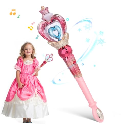 Toddmomy Leuchtender Zauberstab für Junge Mädchen mit Drehendem Lichteffekt Musikfunktion Sicherem Robustem Material Magisches für Weihnachten Halloween Geburtstage und Kinderpartys Toddmomy Leuchtender Zauberstab für Junge Mädchen mit Drehendem Lichteffekt Musikfunktion Sicherem Robustem Material Magisches für Weihnachten Halloween Geburtstage und Kinderpartys von Toddmomy