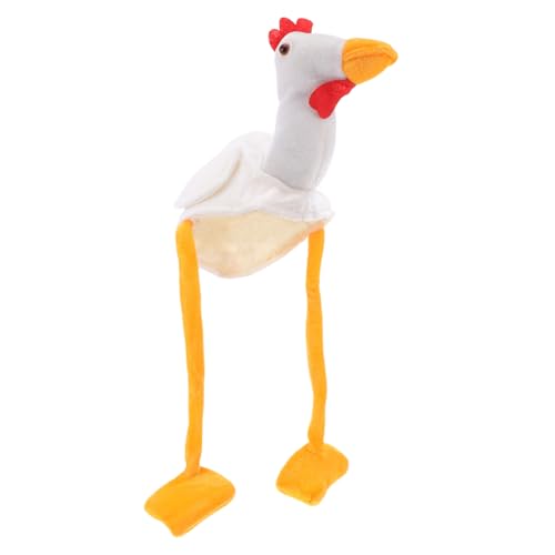 Toddmomy Lustige Plüsch Hühnermütze Chick Hat Fotorequisit Karneval Kostüm Party Tierhut Weiß für Erwachsene Toddmomy Lustige Plüsch Hühnermütze Chick Hat Fotorequisit Karneval Kostüm Party Tierhut Weiß für Erwachsene von Toddmomy