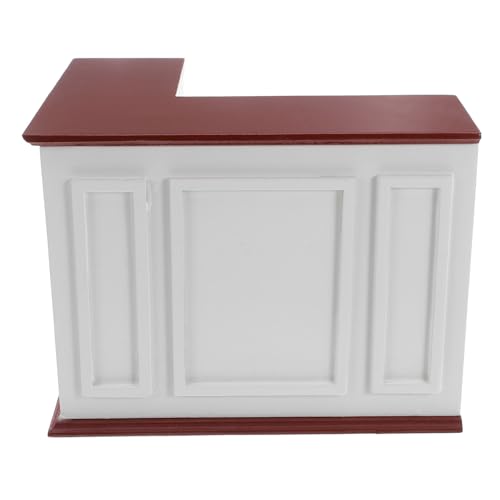 Toddmomy Maßstab Detailgetreues DIY Möbelset für Puppenhaus Stabiles Mini-bartresen-Modell für Kreativen und Dekorieren Toddmomy Maßstab Detailgetreues DIY Möbelset für Puppenhaus Stabiles Mini-bartresen-Modell für Kreativen und Dekorieren von Toddmomy