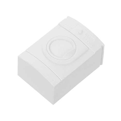 Toddmomy Maßstab Puppenhaus Mini Waschmaschine Modell Motorik und Kreativität Sicher und Tragbar Toddmomy Maßstab Puppenhaus Mini Waschmaschine Modell Motorik und Kreativität Sicher und Tragbar von Toddmomy