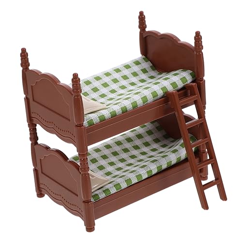 Toddmomy Miniatur Etagenbett Modell Aus Kunststoff Für Puppenhäuser Tragbares Schlafzimmermöbel Geeignet Für Miniatur-Dollhouses Und Puppenmöbel Deko Toddmomy Miniatur Etagenbett Modell Aus Kunststoff Für Puppenhäuser Tragbares Schlafzimmermöbel Geeignet Für Miniatur-Dollhouses Und Puppenmöbel Deko von Toddmomy