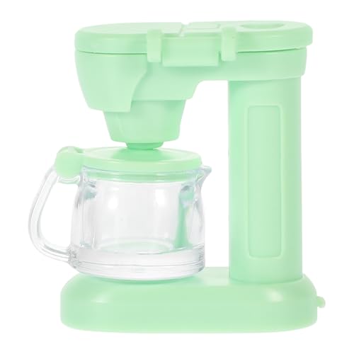 Toddmomy Mini-Kaffeemaschine Puppe klein Kaffeemaschine für kaffeevollautomat kaffeekocher Mini-Hauskaffeemaschine Miniatur-Küchenspielzeug Green Toddmomy Mini-Kaffeemaschine Puppe klein Kaffeemaschine für kaffeevollautomat kaffeekocher Mini-Hauskaffeemaschine Miniatur-Küchenspielzeug Green von Toddmomy