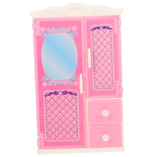 Toddmomy Miniatur Kleiderschrank Spielzeug Für Kunststoff Möbel Für Kreative Rollenspiele Für Miniatur Schlafzimmer Dekoration Und Puppenzubehör Toddmomy Miniatur Kleiderschrank Spielzeug Für Kunststoff Möbel Für Kreative Rollenspiele Für Miniatur Schlafzimmer Dekoration Und Puppenzubehör von Toddmomy