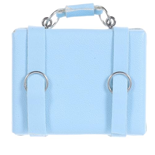 Toddmomy Mini-Koffer: Niedlicher Miniatur-Reisekoffer für Puppenhauszubehör – Kleines Ledergepäck – Geburtstagsgeschenk für Mädchen und Jungen Toddmomy Mini-Koffer: Niedlicher Miniatur-Reisekoffer für Puppenhauszubehör – Kleines Ledergepäck – Geburtstagsgeschenk für Mädchen und Jungen von Toddmomy