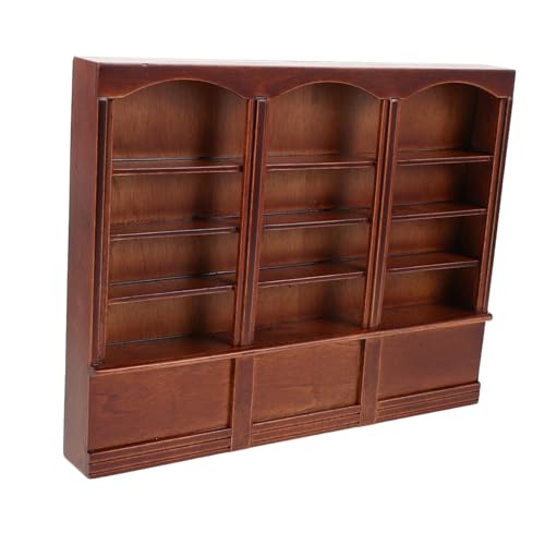 Toddmomy Miniatur Bücherregal für Puppenhaus Robustes Elegantes Design Flexibel Einsetzbar für Wohnzimmer Esszimmer und Schlafzimmer Perfektes DIY Toddmomy Miniatur Bücherregal für Puppenhaus Robustes Elegantes Design Flexibel Einsetzbar für Wohnzimmer Esszimmer und Schlafzimmer Perfektes DIY von Toddmomy