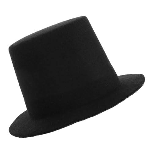 Toddmomy Miniatur Deko Hut Leichter DIY Puppenhut Vielseitiger Schwarzer Top Hat Dekorativ für Puppen Plüschtiere und Handwerksprojekte Toddmomy Miniatur Deko Hut Leichter DIY Puppenhut Vielseitiger Schwarzer Top Hat Dekorativ für Puppen Plüschtiere und Handwerksprojekte von Toddmomy