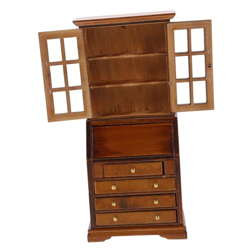 Toddmomy Miniatur Holz Aufbewahrungsschrank Puppenhaus Möbel Kleines Regal für Puppenstube Naturfarben Leicht und Stabil als Display Cabinet und Bücherregal für Miniaturhäuser Toddmomy Miniatur Holz Aufbewahrungsschrank Puppenhaus Möbel Kleines Regal für Puppenstube Naturfarben Leicht und Stabil als Display Cabinet und Bücherregal für Miniaturhäuser von Toddmomy