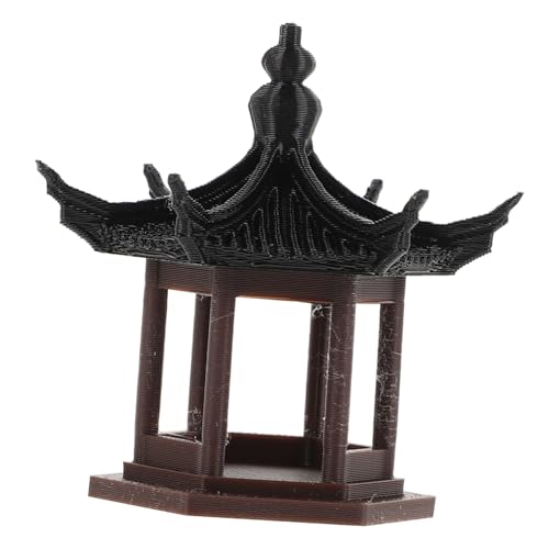 Toddmomy Miniatur Pavilion Modell Druck Traditionelle Chinesische Architektur Sandtisch Dekoration Detailliert für Wohn und Bürodekoration Beruhigende Micro Landschaft Ornamente Toddmomy Miniatur Pavilion Modell Druck Traditionelle Chinesische Architektur Sandtisch Dekoration Detailliert für Wohn und Bürodekoration Beruhigende Micro Landschaft Ornamente von Toddmomy