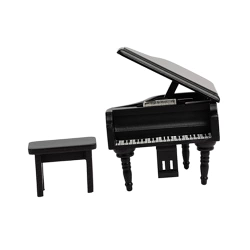 Toddmomy Miniatur Puppenhaus Klavier Modell aus Holz Realistisches Mini Piano Dekoobjekt Detailreiches Puppenmöbel für Hausdekoration und DIY Geeignet als für Sammler Toddmomy Miniatur Puppenhaus Klavier Modell aus Holz Realistisches Mini Piano Dekoobjekt Detailreiches Puppenmöbel für Hausdekoration und DIY Geeignet als für Sammler von Toddmomy