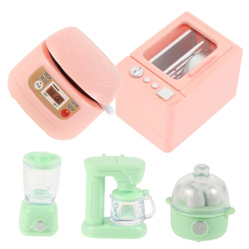 Toddmomy Miniatur Puppenhaus Küche Spielset mit Realistischen Mini Küchengeräten Inklusive Mini Backofen Kaffeemaschine und Zubehör für Kleinkinder Puppenhaus Dekor und Rollenspiele Toddmomy Miniatur Puppenhaus Küche Spielset mit Realistischen Mini Küchengeräten Inklusive Mini Backofen Kaffeemaschine und Zubehör für Kleinkinder Puppenhaus Dekor und Rollenspiele von Toddmomy