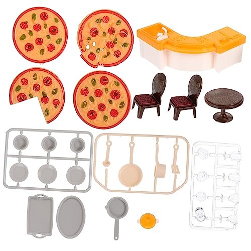 Toddmomy Miniatur Puppenhaus Küchenmöbel Set aus Langlebigem Kunststoff Detailreiches Design als Puppenhaus Zubehör und für Mädchen Geeignet als Dekoration Toddmomy Miniatur Puppenhaus Küchenmöbel Set aus Langlebigem Kunststoff Detailreiches Design als Puppenhaus Zubehör und für Mädchen Geeignet als Dekoration von Toddmomy