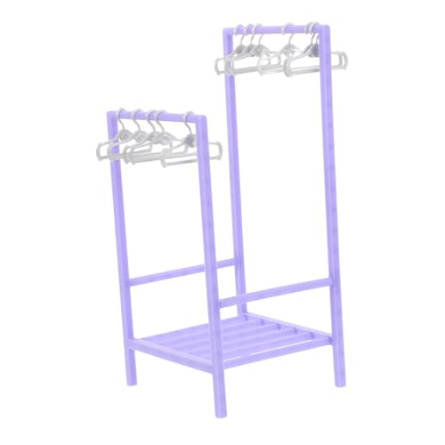 Toddmomy Miniatur Puppenkleiderständer mit Mini Kleiderbügeln Kunststoff Kleidungsständer für Puppenhaus Vielseitig Einsetzbar zum Aufhängen Kleiner Puppenkleider und Accessoires Toddmomy Miniatur Puppenkleiderständer mit Mini Kleiderbügeln Kunststoff Kleidungsständer für Puppenhaus Vielseitig Einsetzbar zum Aufhängen Kleiner Puppenkleider und Accessoires von Toddmomy