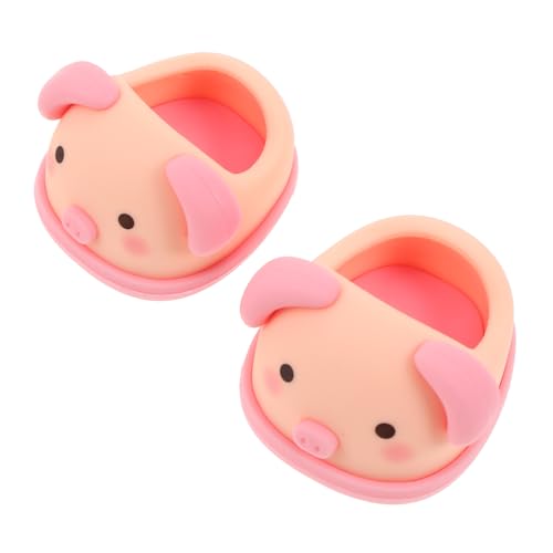 Toddmomy Miniatur Puppenschuhe Schwein Design Niedliche Kleine Schuh Deko Weiche Materialien Stehfähige Puppenaccessoires für Ankleiden und Sammeln Toddmomy Miniatur Puppenschuhe Schwein Design Niedliche Kleine Schuh Deko Weiche Materialien Stehfähige Puppenaccessoires für Ankleiden und Sammeln von Toddmomy
