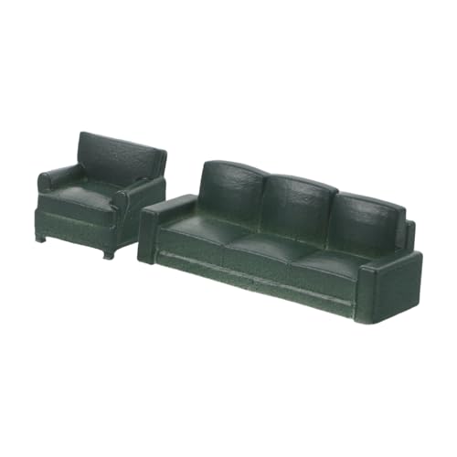 Toddmomy Miniatur Sofa Grün Realistische Puppenhaus Möbel Hochwertiges Resin Material Modernes Design Dekoratives Wohnzimmer Zubehör für Kreative DIY Szenen Toddmomy Miniatur Sofa Grün Realistische Puppenhaus Möbel Hochwertiges Resin Material Modernes Design Dekoratives Wohnzimmer Zubehör für Kreative DIY Szenen von Toddmomy