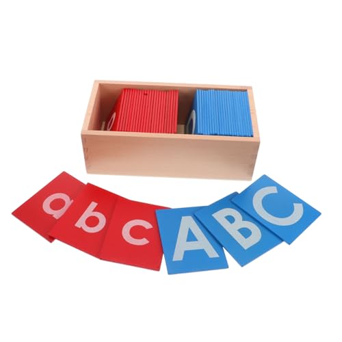 Toddmomy Montessori Alphabet Brett mit Sandpapier Buchstaben Kindersicheres Holz Lernspielzeug Sprachförderung Vielseitig für Kindergarten Vorschule und Zuhause Pädagogisches Toddmomy Montessori Alphabet Brett mit Sandpapier Buchstaben Kindersicheres Holz Lernspielzeug Sprachförderung Vielseitig für Kindergarten Vorschule und Zuhause Pädagogisches von Toddmomy