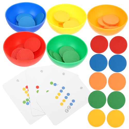 Toddmomy Montessori Farbsortierschalen Teiliges Lernspielzeug für Kleinkinder Fördert Farberkennung Feinmotorik und Kognitive Entwicklung Pädagogisches Spiel für Vorschule und Zuhause Toddmomy Montessori Farbsortierschalen Teiliges Lernspielzeug für Kleinkinder Fördert Farberkennung Feinmotorik und Kognitive Entwicklung Pädagogisches Spiel für Vorschule und Zuhause von Toddmomy
