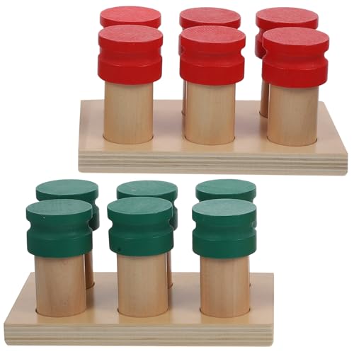 Toddmomy Montessori Holzbox für Kleinkinder Sensorisches Lernspielzeug mit Verschiedenen Duftfläschchen Sicherem Material Kompakt und Tragbar Fördert Feinmotorik und Geruchserkennung Toddmomy Montessori Holzbox für Kleinkinder Sensorisches Lernspielzeug mit Verschiedenen Duftfläschchen Sicherem Material Kompakt und Tragbar Fördert Feinmotorik und Geruchserkennung von Toddmomy