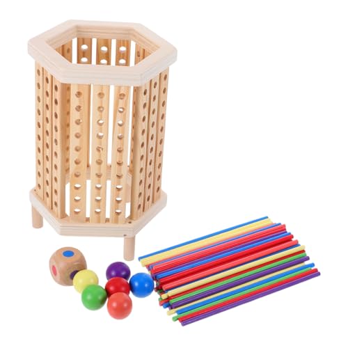Toddmomy Holz Stapelbrettspiel Spielzeug Zum Sortieren Von Farben Montessori Stäbchenspielzeug Für Junge Mädchen Zählstäbe Zur Farberkennung Brettspiel Zur Feinmotorik Toddmomy Holz Stapelbrettspiel Spielzeug Zum Sortieren Von Farben Montessori Stäbchenspielzeug Für Junge Mädchen Zählstäbe Zur Farberkennung Brettspiel Zur Feinmotorik von Toddmomy