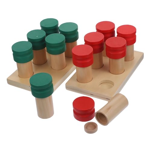 Toddmomy Montessori Holzspielzeug Sensorisches Lernspielzeug für Geruchssinn Motorik Kreativität Vorschule Geschenk Kognitive Entwicklung Toddmomy Montessori Holzspielzeug Sensorisches Lernspielzeug für Geruchssinn Motorik Kreativität Vorschule Geschenk Kognitive Entwicklung von Toddmomy