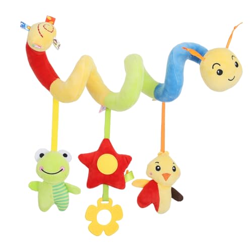 Toddmomy Multifunktionales Spiral Kinderwagenspielzeug mit Rassel Weiches Hänge für Kinderwagen Babybett und Autositze Leichtes Tragbares Aktivitätsspielzeug für Junge Mädchen Toddmomy Multifunktionales Spiral Kinderwagenspielzeug mit Rassel Weiches Hänge für Kinderwagen Babybett und Autositze Leichtes Tragbares Aktivitätsspielzeug für Junge Mädchen von Toddmomy