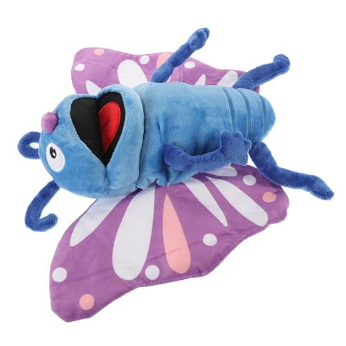 Toddmomy Niedliche Plüsch Schmetterling Handpuppe Interaktives Cartoon für Fördert Feinmotorik und Kommunikation Leicht Tragbar für Rollenspiele und Geschichten Erzählen Toddmomy Niedliche Plüsch Schmetterling Handpuppe Interaktives Cartoon für Fördert Feinmotorik und Kommunikation Leicht Tragbar für Rollenspiele und Geschichten Erzählen von Toddmomy