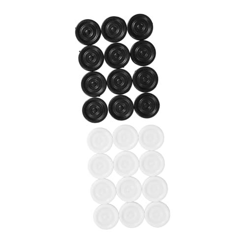 Toddmomy Plastik Schachspielsteine Leicht und Kompakt Langlebig Glatte Oberfläche Sicherer Kunststoff Ersatz für Brettspiel Zubehör Vielseitig für Schach und Dame Geeignet Toddmomy Plastik Schachspielsteine Leicht und Kompakt Langlebig Glatte Oberfläche Sicherer Kunststoff Ersatz für Brettspiel Zubehör Vielseitig für Schach und Dame Geeignet von Toddmomy